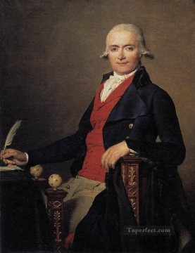 Retrato de Gaspar Mayer Neoclasicismo Jacques Louis David Pinturas al óleo